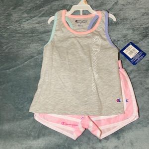Girls Champion shorts Set 2T
